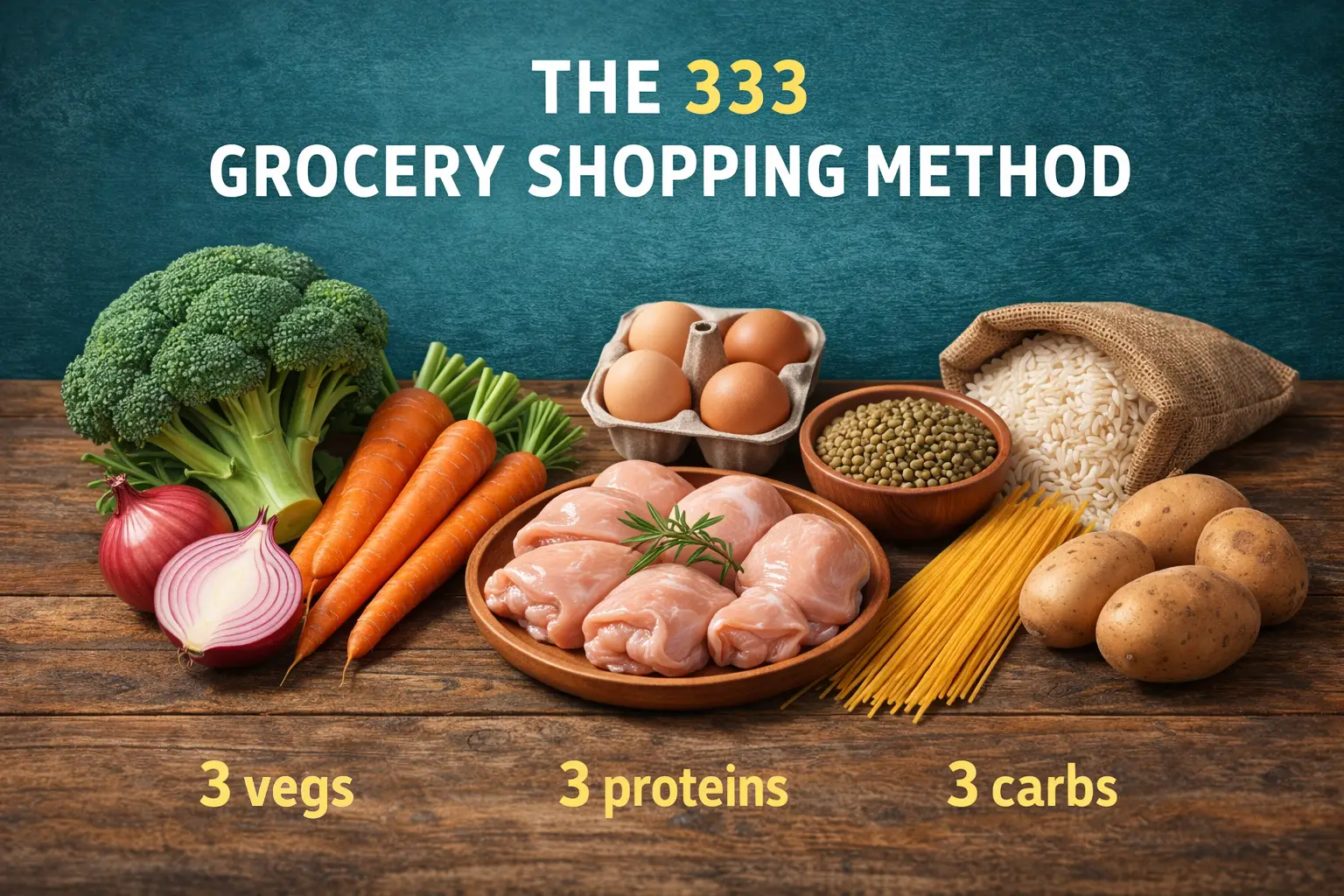 What Is the 333 Grocery Shopping Method?